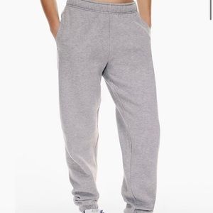 TNA cozy fleece boyfriend sweatpant